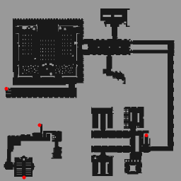 Cursed Abbey Dungeon area 1